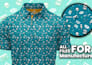 design custom seamless polo shirt patterns for golf and fashion